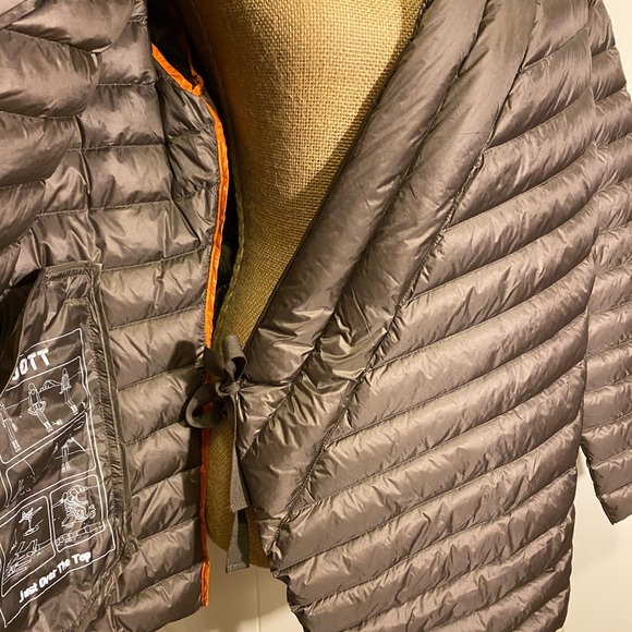 J.O.T.T. Taupe Wrap Puffer Coat L - Picture 7 of 13